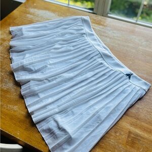 Disney Parks White Athletic Skirt with Castle